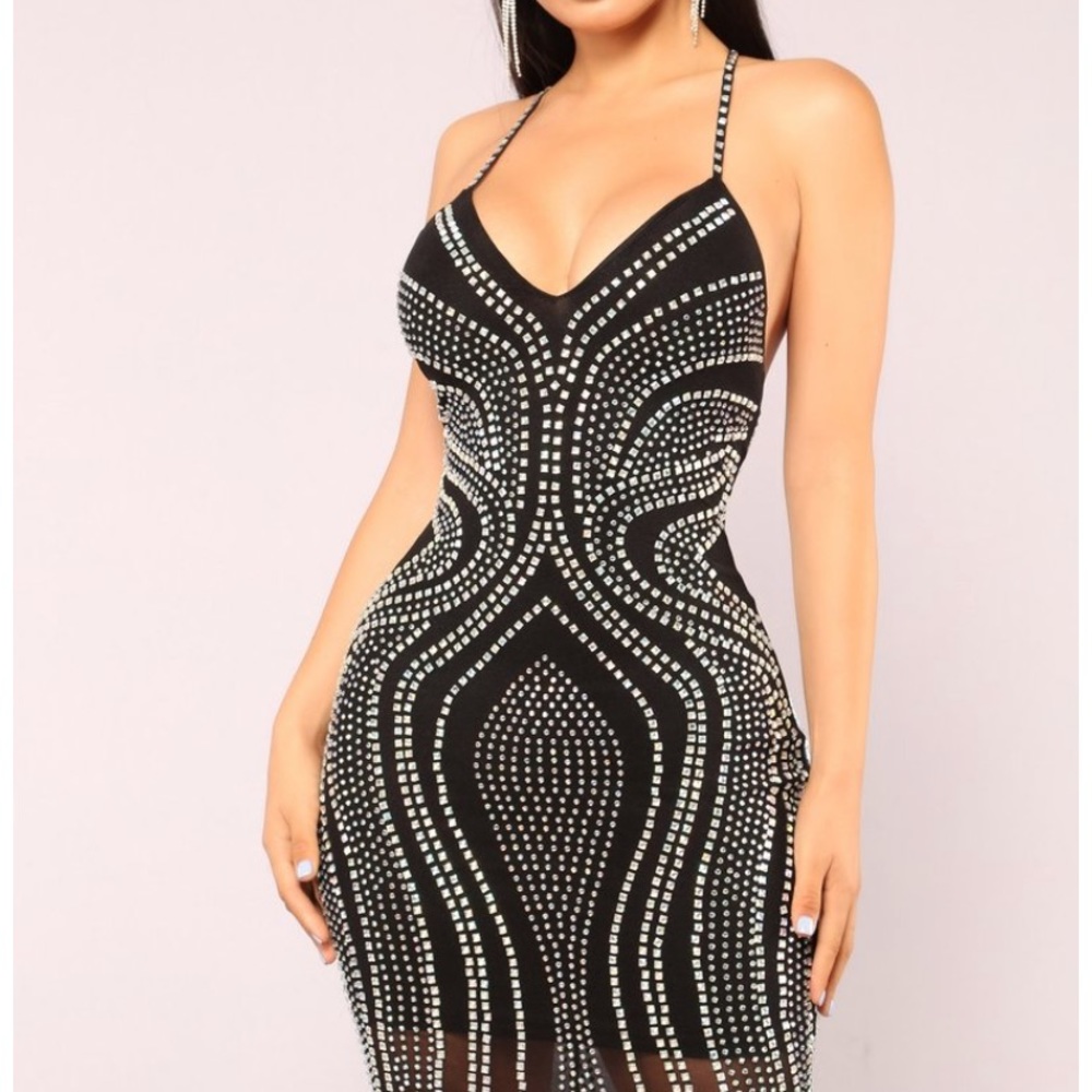 Rhinestone dress